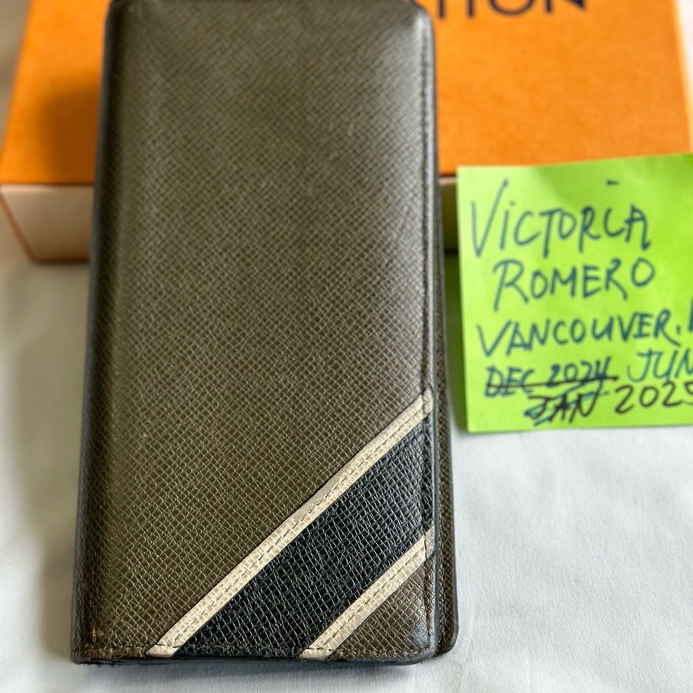 Louis Vuitton Tan Card Holder